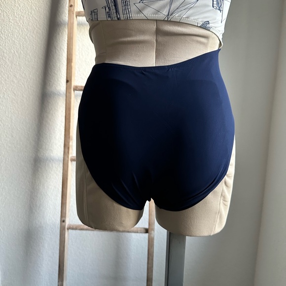 Tory Burch Navy and White One Piece Swimsuit - Picture 15 of 15